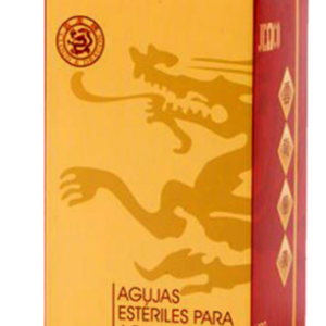 Agujas estriles para acupuntura
